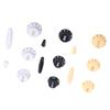 Guitar Potentiometer Knob Set Plastic Accurate Volume Tone Control Knob for Practice