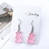 Gummy Bear Earrings1 Pair for Creative Cartoon Design Girls Birthday Festival