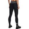 Under Armour Dámské sportovní legíny s potiskem, černé 1369898-001