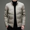 Men's Winter Business Casual Stand Collar Down Jacket - 2025 Edition, Thickened & Lightweight Fashionable Outerwear