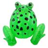 Frog gonflabil Jucărie aruncată în aer / Geanta de petrecere Rochie verde