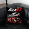 Anime Racing IInitial D Cushion Cover Pillow Case Antidustmite Invisible Zipper Silky Plush Cushion