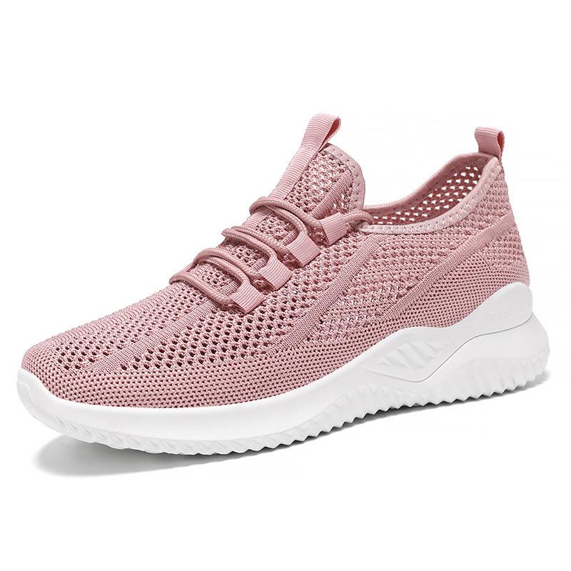 Women's Lightweight Mesh Hollow Out Casual Sports Shoes - Soft Sole, Summer Style