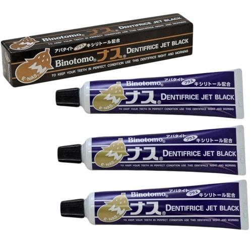 

Beauty Friend [Set of 3] Eggplant Toothpaste, Black, 130g x 3