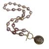 Exquisite Baroque Freshwater Pearl Necklace - Fashionable, Versatile, Light Luxury Clavicle Chain Design