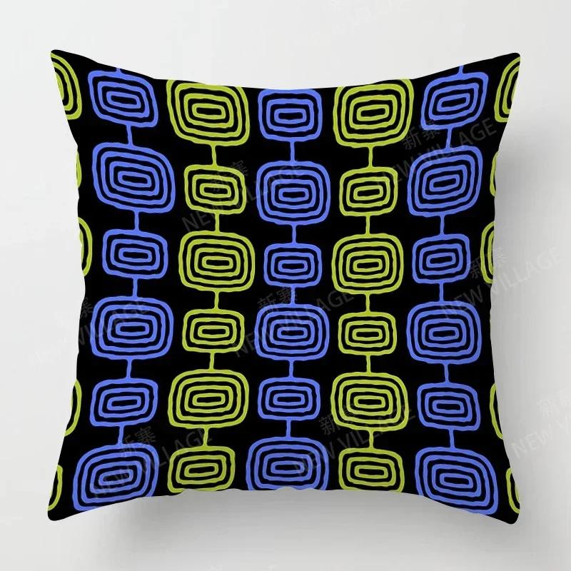 Nordic Fall Home Decor Autumn Throw Pillow Case Sofa Cushion Cover Modern