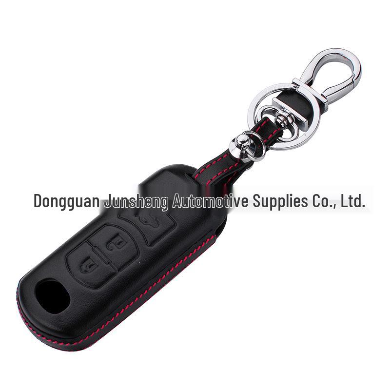 4D Cowhide Key Case for Mazda Axela/M3/M5/M6/M7/CX
