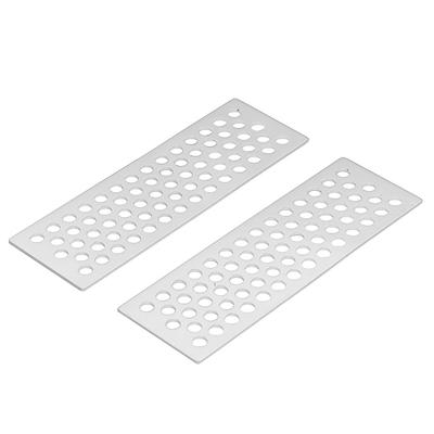 Set 2 buc Scări de nisip din aluminiu Placă de recuperare Rampă Instrument pentru 110 RC Crawler(Argint)