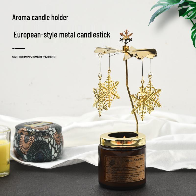 Aromatherapy Ferris Wheel Candle Holder - Romantic Atmosphere Ornament