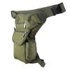 Multi Pockets Drop Waist Leg Bag Military Utility Motorcycle Racing Thigh Pouch(army Green)