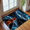 Snow Mountain Fox Carpet for Living Room Bedroom Bathroom Mat Creative Doormat Sofa Table Home Decor Area Rug Luxury Gift