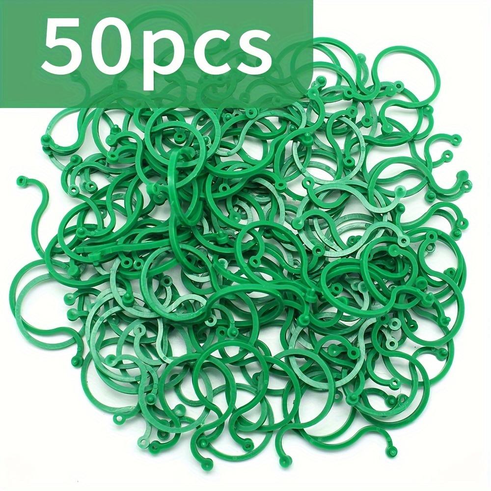 

50/100 Plant Clips for Climbing Plants, Horticultural Clips for Tomato Plants, Vegetable Clips for Supporting and Fixing Plants
