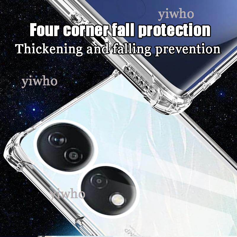 Shockproof Clear Case for Honor X7b CLK-LX1 Soft Silicone Transparent Back Covers for Honor X 7 B X7 7b Phone Protective Camera