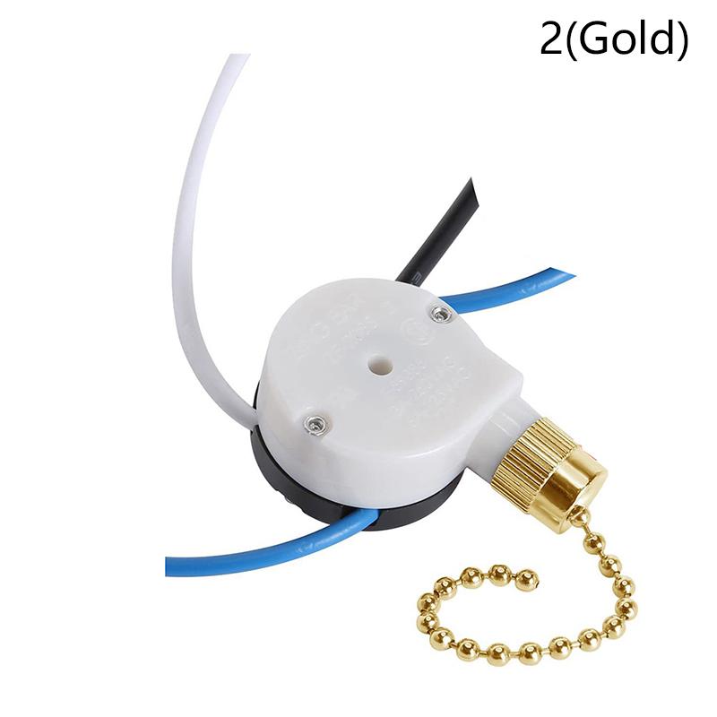 Ceiling Fan Switch Kit 3 Speed 4 Wire Fan Switch Pull Wire Switch With Rope