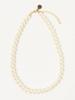 Beams Boy Pearl Choker Set for Women, White, One Size