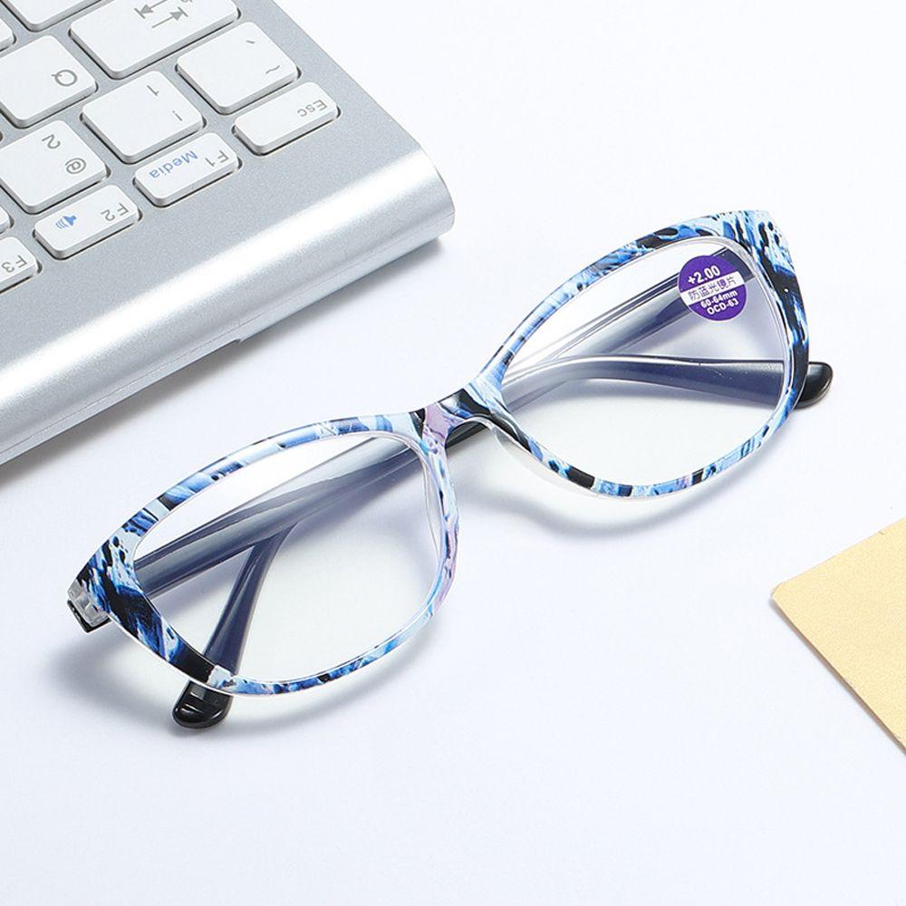 

Anti Blue Light Reading Glasses Computer Eyeglasses Floral Hyperopia Eyewear Presbyopia Eyeglasses