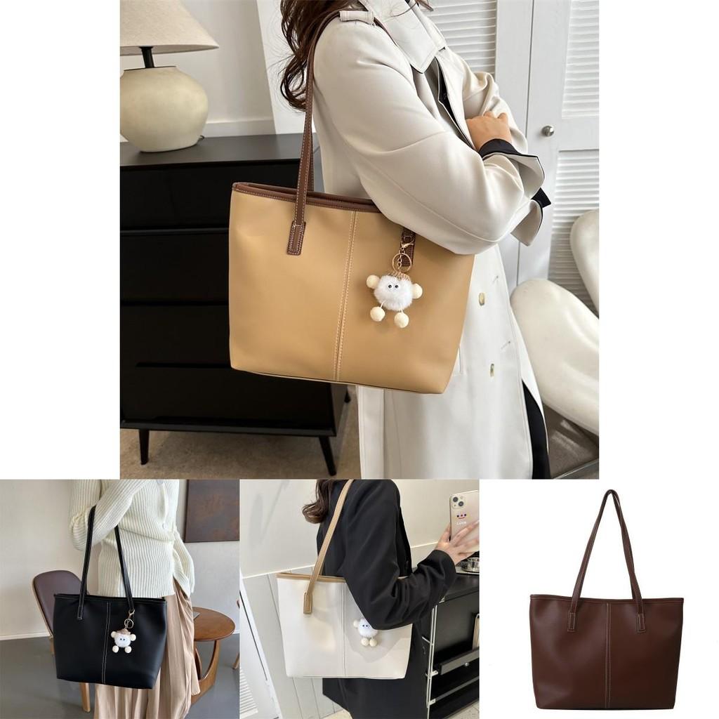 Fashionable Urban Minimalist Large Shoulder Bag For Women Soft And Chic Tote In Four Colors