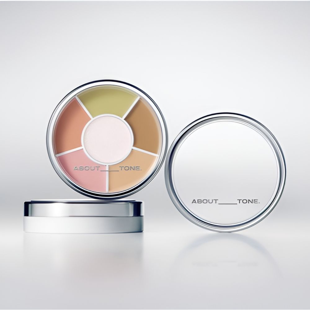 ABOUT TONE Designing Multi Palette 6.5g All-in-One Makeup Palette Eyeshadow Blush Contour