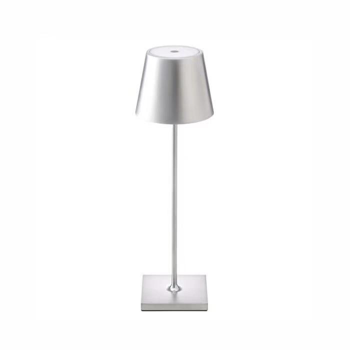 Rechargeable Touch-Control Table Lamp for Restaurants, Cafés, and Outdoor Use