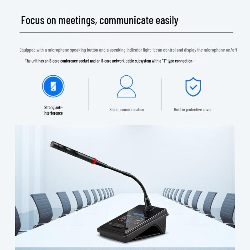 HDCON HT-686D Digital Gooseneck Conference Microphone (CN version)