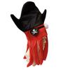 Pirate Cuttlefish Character Hat with Soft Fabric and Adjustable Sizing for Halloween Cosplay Party Looks and Photo Props