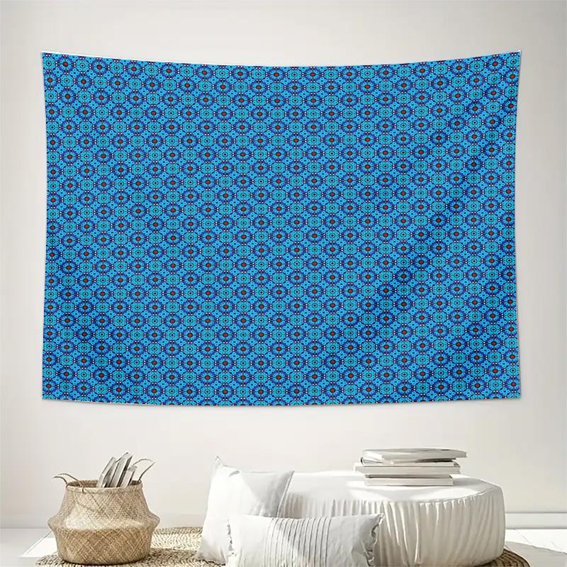 Bohemian Tapestry Wall Hanging Mandala Pattern Decor Psychedelic Home Decor Festival Room Divider Aesthetic Bedroom Art Indian H