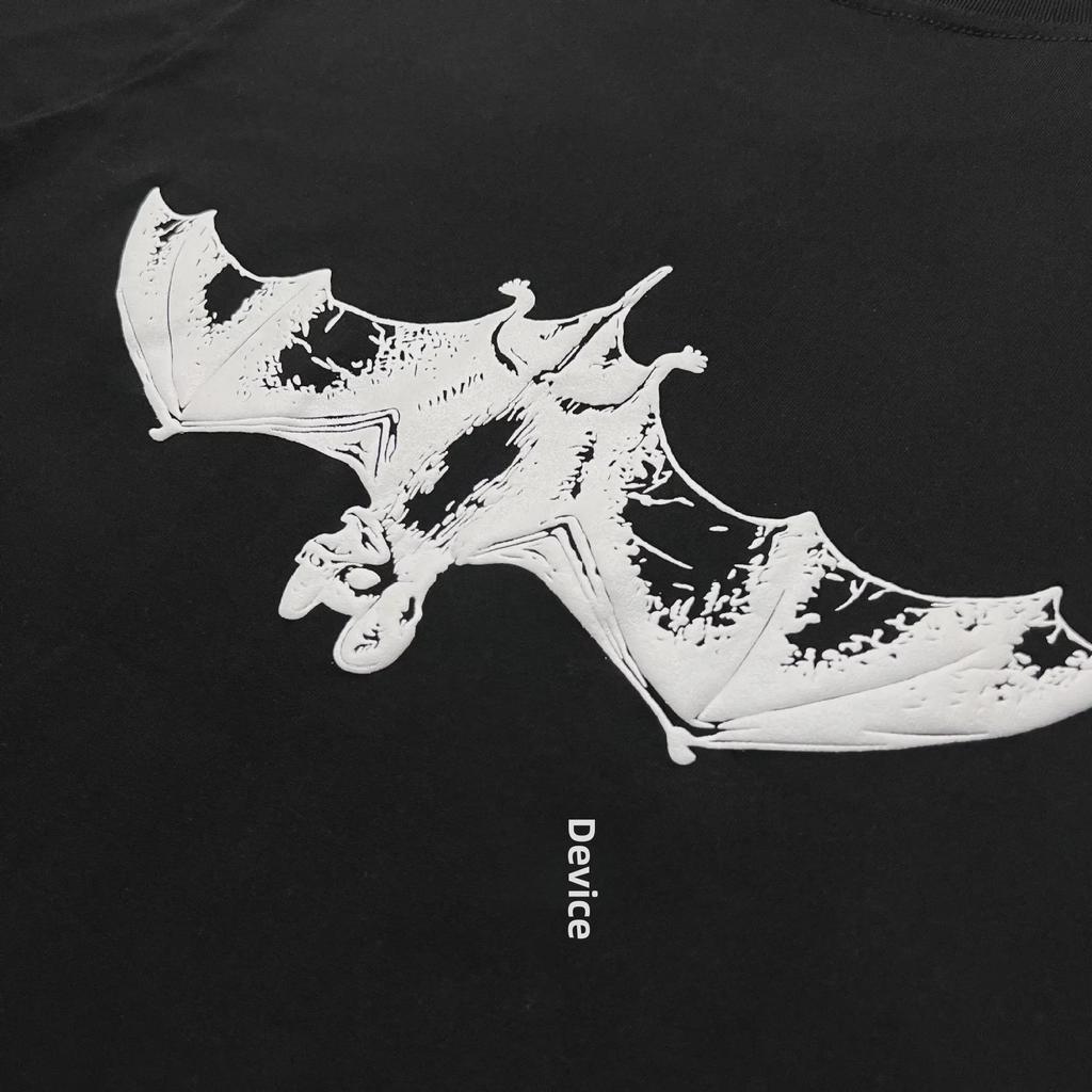 2024 Osbatt Bat Foam Print Cotton Couple T-Shirts