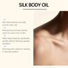 Silk Body Oil Moisturizing Skin Oil for Chest Thigh & Body Smooth Rejuvenation Massage Oil Body Care with Scent Luxuriou Dry Oil