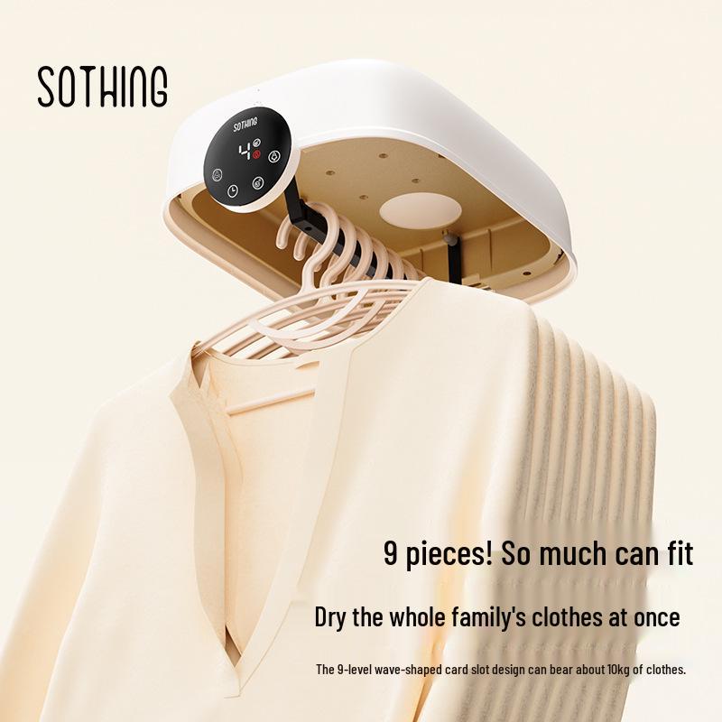 

Compact Foldable Clothes Dryer - Portable & Fully Automatic for Dorms