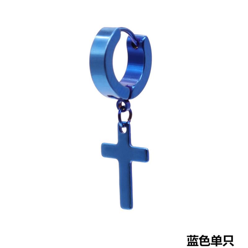 

Модные серьги-крестики из нержавеющей стали, панк-украшения для крутых женщин и девушек, подарки для дружбы, аксессуары