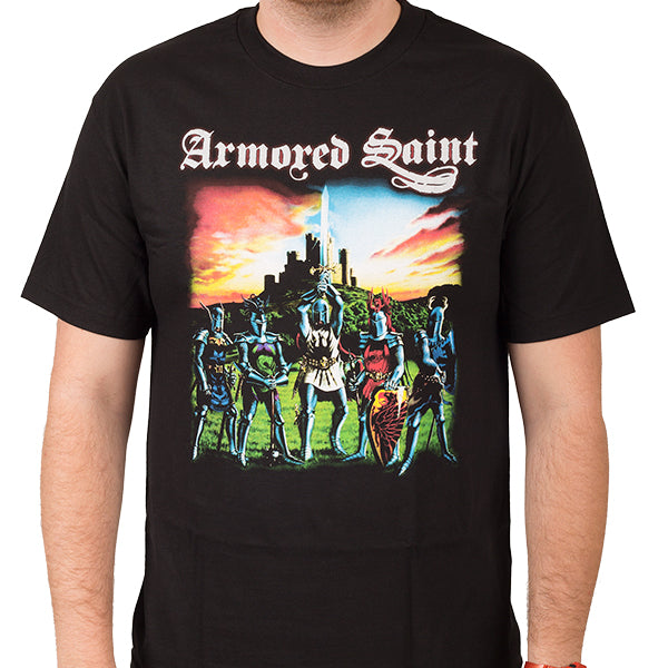 Y2k ARMORED SAINT Band Graphic Cotton T-shirt Unisex Summer Short Sleeve Fashion Brand Tee Luxury Casual Vintage Retro Top