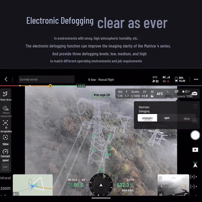 DJI Matrice 4E Enterprise Drone for Mapping and Inspection (CN Version)