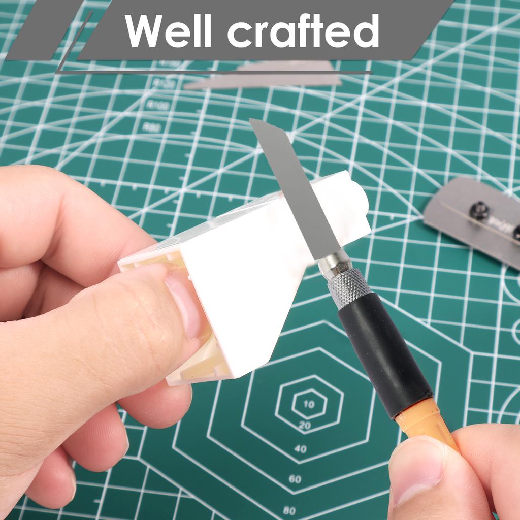 Multi purpose mini hand saw tool metal craft blade tool with 8 craft blades suitable for DIY enthusiasts