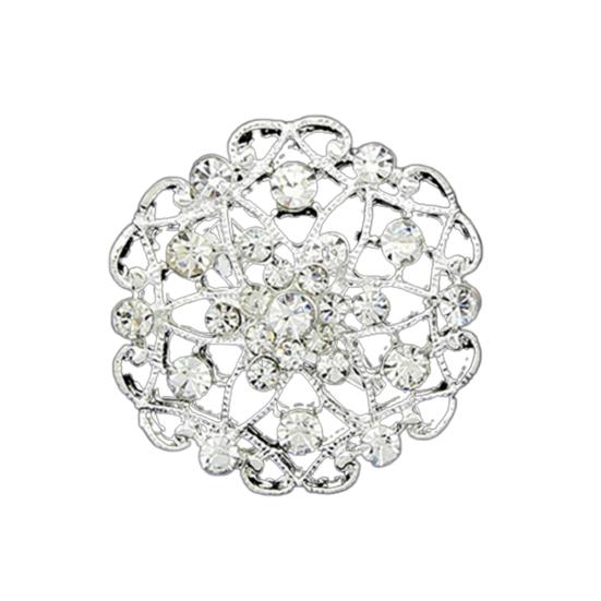 

Женские броши с горным хрусталем 4