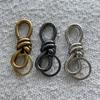 Multi-Functional S Type Keyring Hook Zinc Zinc Zinc Alloy 8-Shaped Buckle  Bag Accessories