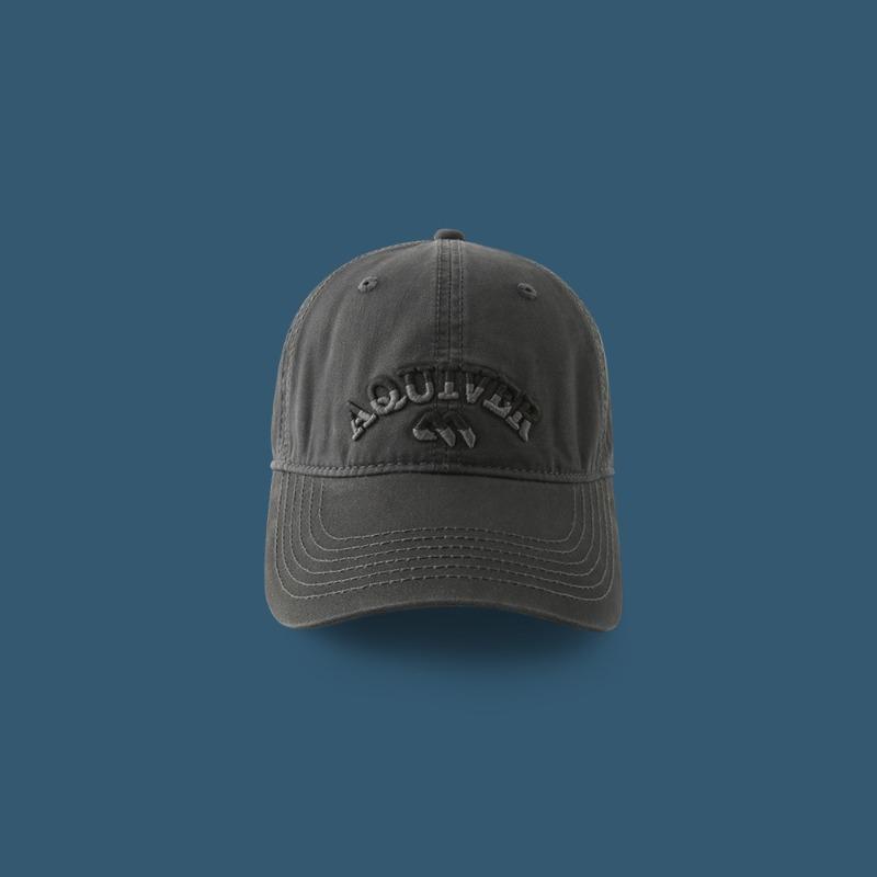 New Retro Embroidered Peaked Cap, Male Summer Couple Shows White Baseball Cap, Female Wide Brim Shows Small Face