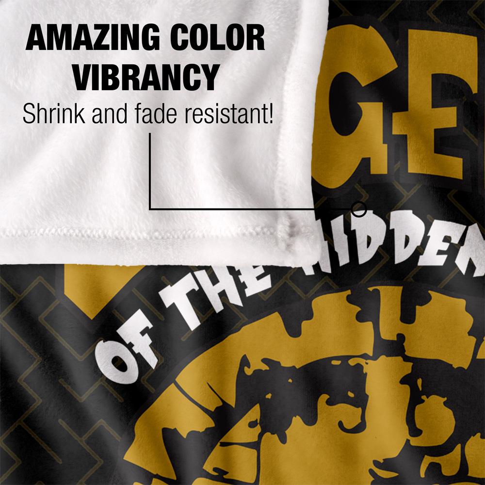 Legends of the Hidden Temple Silky Logos Supersoft Blanket