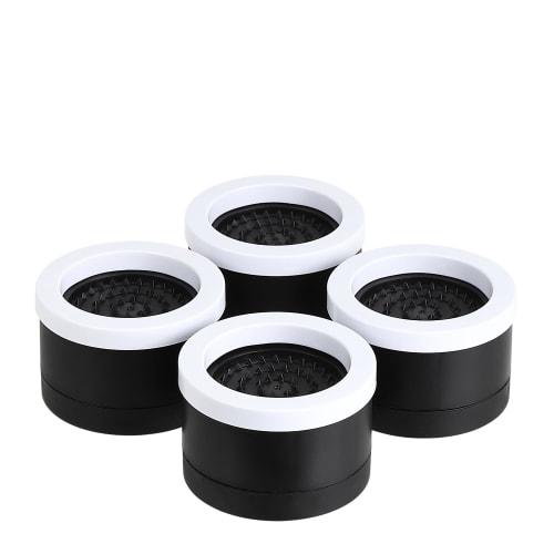 

ALEBANA Height Adjustable Table, Kotatsu Table, Round Leg Extension, Table Height Adjuster, Bed, Floor Chair, Sofa Leg Raiser (4.5cm Height (1 Step),