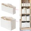 1PC Wardrobe Foldable Sundry Storage Basket Cotton Linen Clothing Storage Basket Large Portable Toy Sundries Storage Baskets