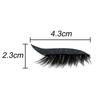 4 Pair Eyelid Makeup Stickers Eye-catching Charming 7 Colors Pretty Reusable Eyeshadow Stickers for Gifts