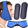 Elastic Hot Cold Gel Wraps Toothache Relief 4 Ice Packs with Adjustable Wrap  Tooth Extraction
