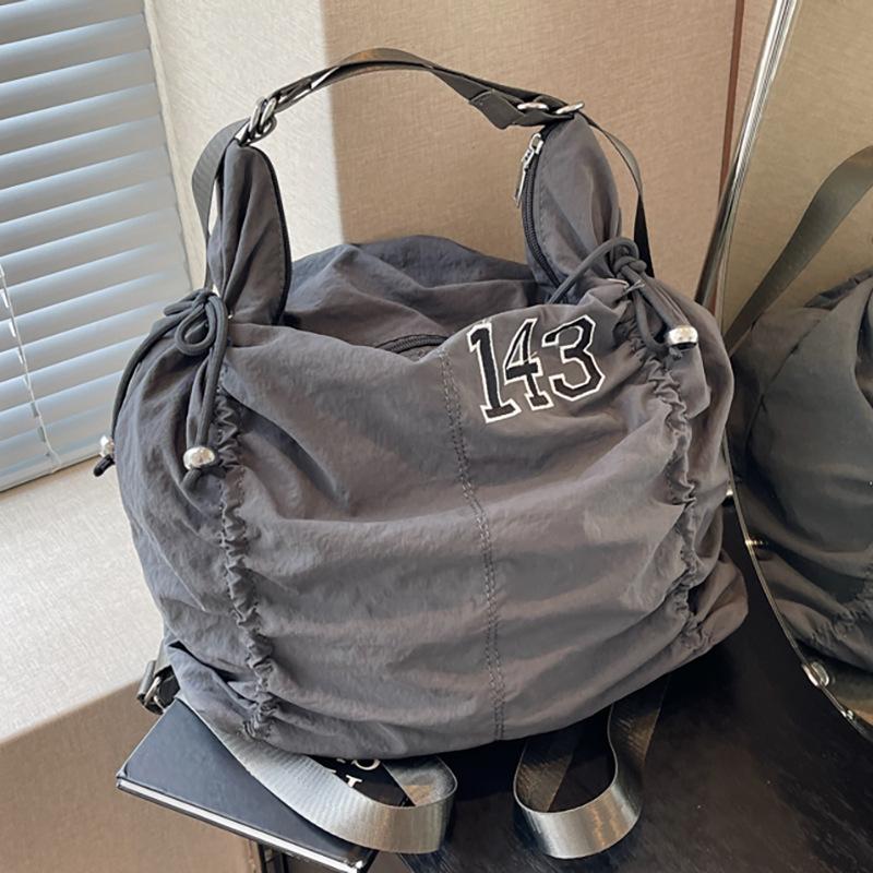Class Large-capacity Canvas Bag Women's New Versatile Commuter Backpack Tote Bag