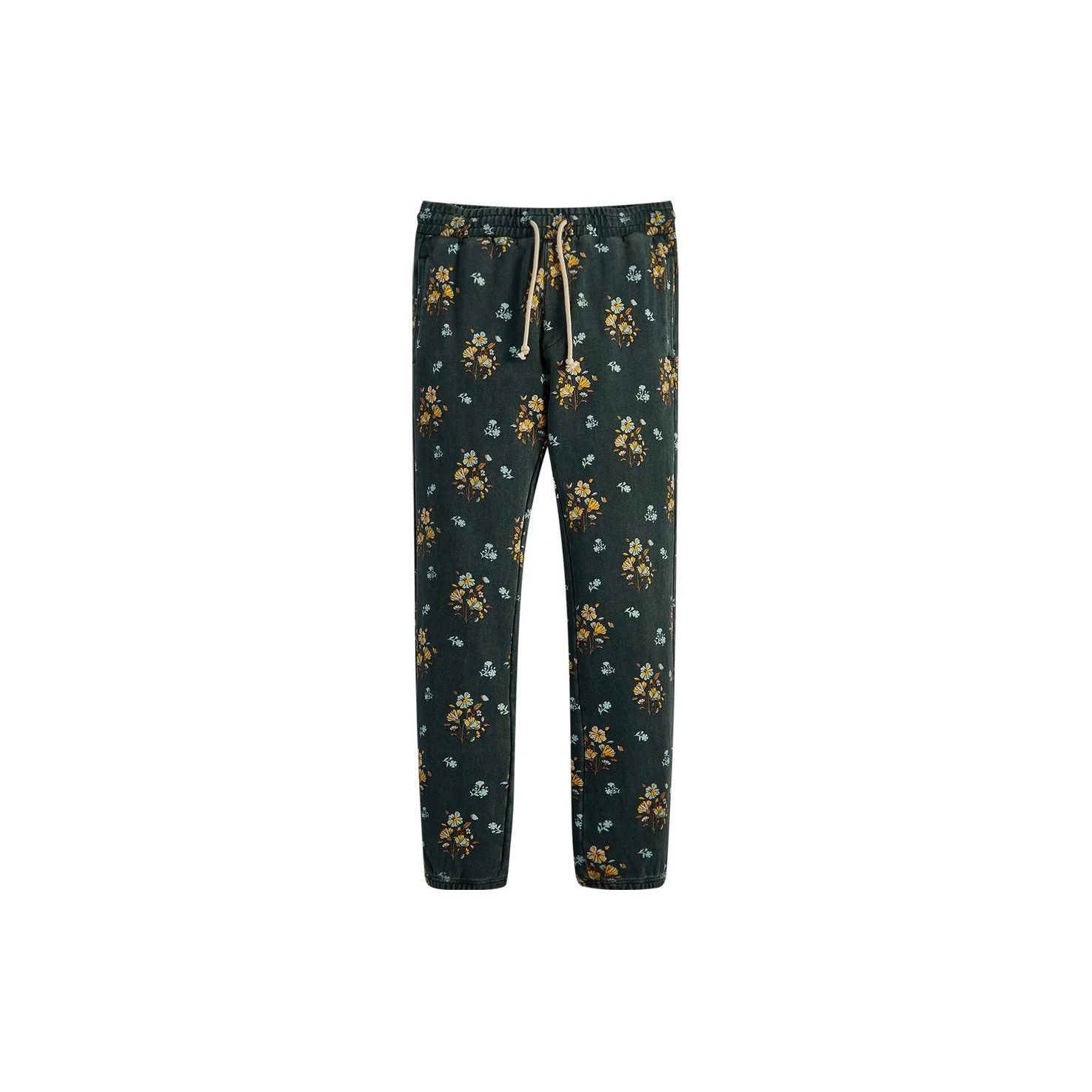 Kith Men s Stadium Green Begonia Floral Williams I Sweatpant KHM060084-302 L