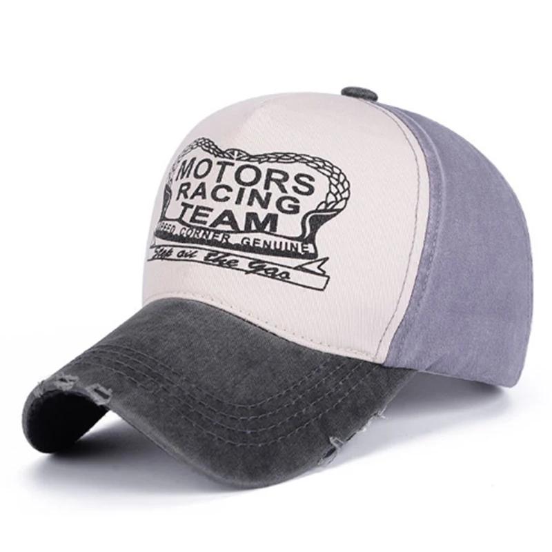 Fashion Letter Snapback Cotton Baseball Cap Men Women Hip Hop Fitted Fishing Cap Outdoor Autumn Summer Casual Hat