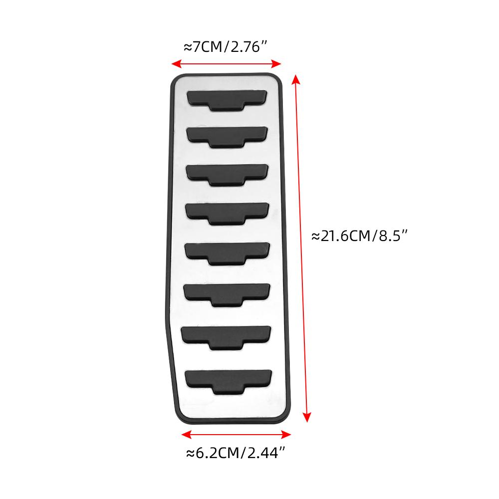 Car Foot Rest Pedal Cover for Land Rover Range Rover Evoque Discovery Sport Jaguar XE X760 XF X260 F-Pace X761 E-Pace X540