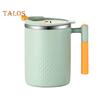 Coffee Mug Comfortable Grip Heat Insulation Easy To Clean Useful Tea Drink Mug with Lid Home Supplies