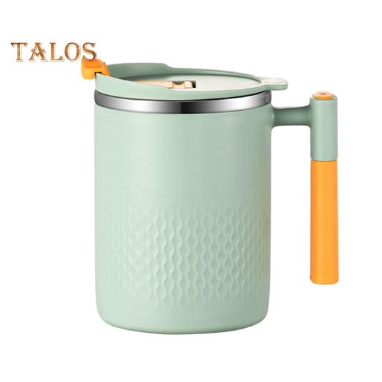 Coffee Mug Comfortable Grip Heat Insulation Easy To Clean Useful Tea Drink Mug with Lid Home Supplies