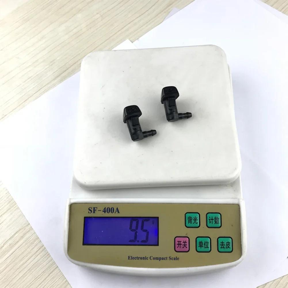 Nozzles Washer Nozzles Windshield Wipers 2pc 5182327AA/8E5Z17603 Accessories Black Car Truck Parts Accessories