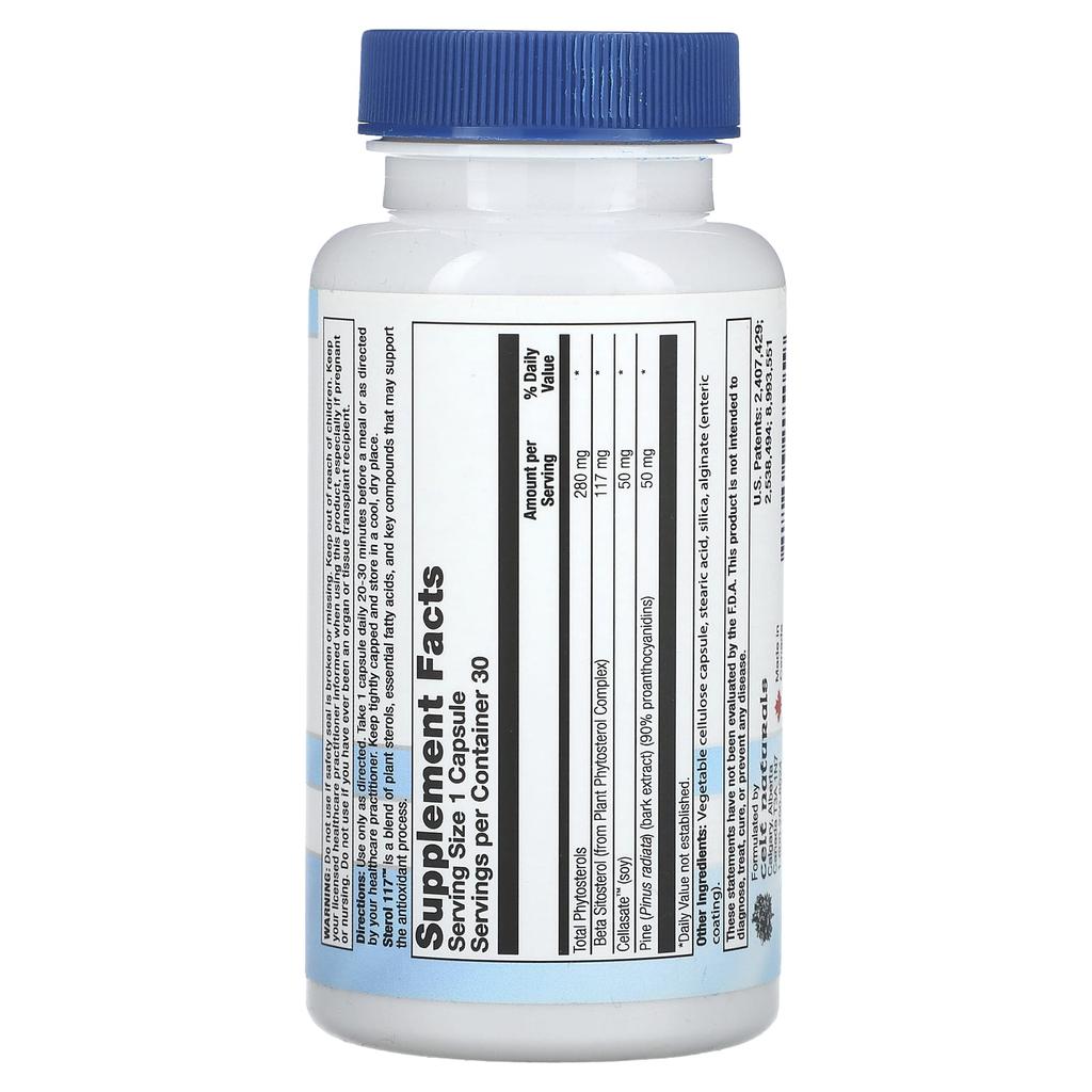 Celt Naturals, Sterol 117, 30 Capsules