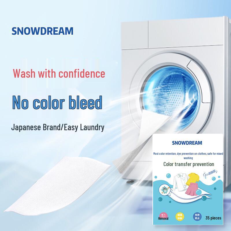 SnowDream Anti-Color Transfer Laundry Sheets